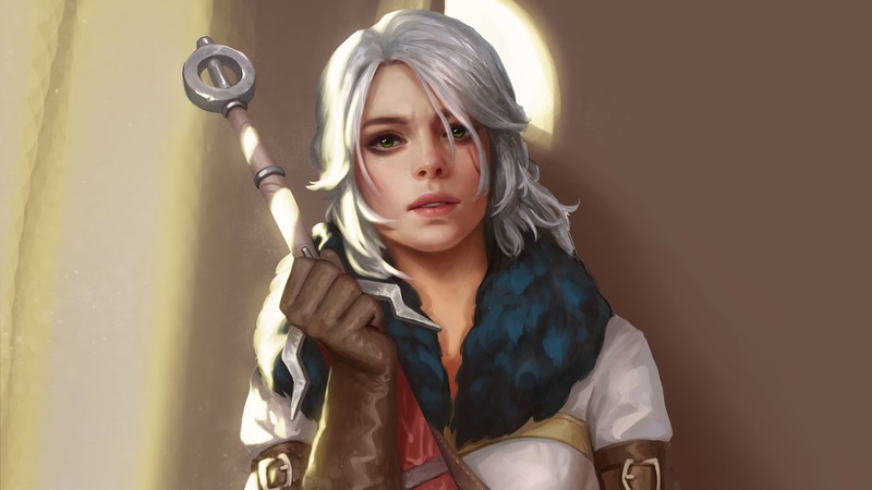 ciri, the witcher 3, games, ps4 games, xbox games, pc games, hd, 4k, artstation