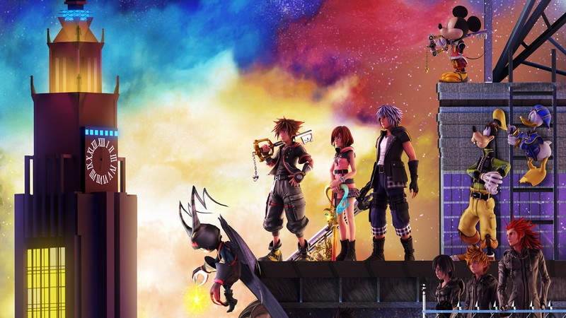 kingdom hearts 3, games, hd, 4k