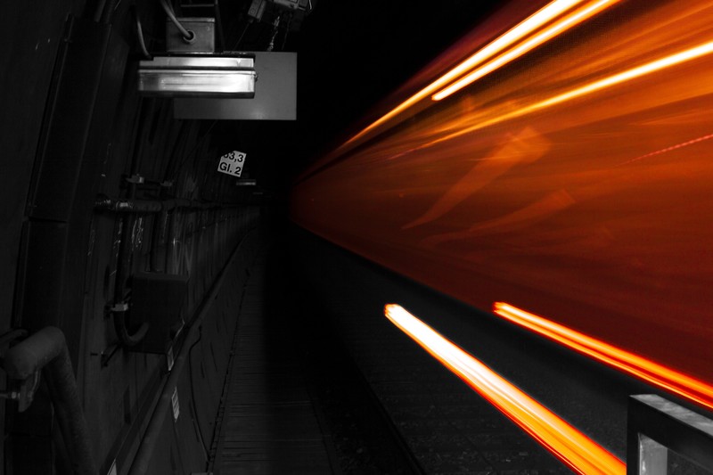 long exposure, train, photography, hd, 4k, behance