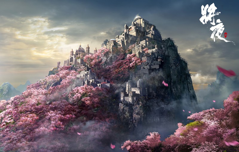 artist, artwork, digital art, hd, 4k, castle, artstation