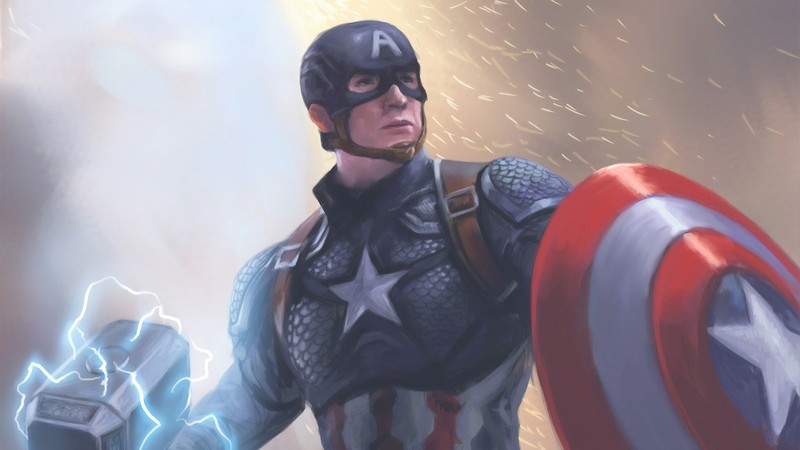 captain america, hd, 4k, superheroes, artwork