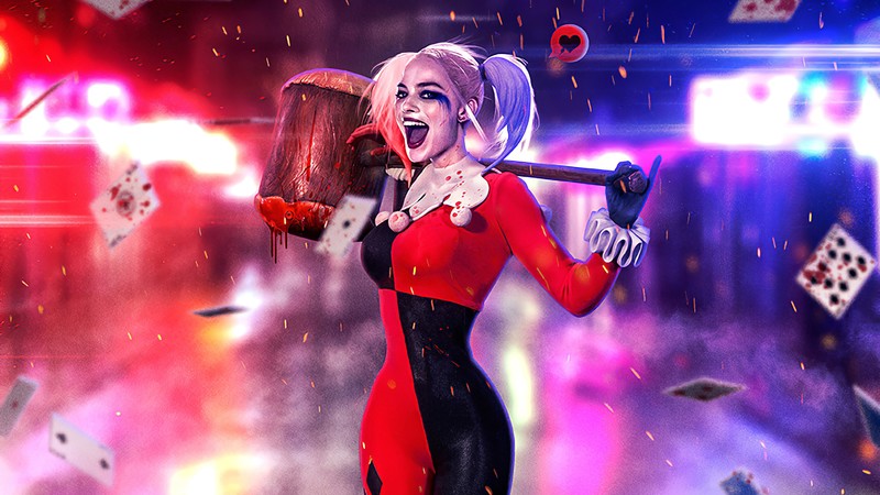 harley quinn, hd, superheroes, artist, artwork, artstation, 4k