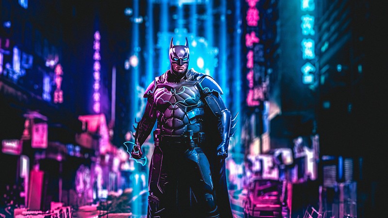 batman, cyberpunk, superheroes, artist, artwork, digital art, hd, 4k, deviantart