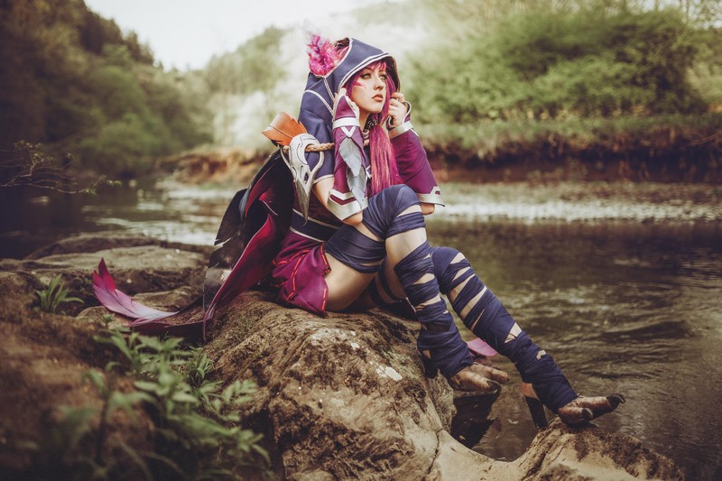 cosplay, girls, model, hd, league of legends, 4k, 5k