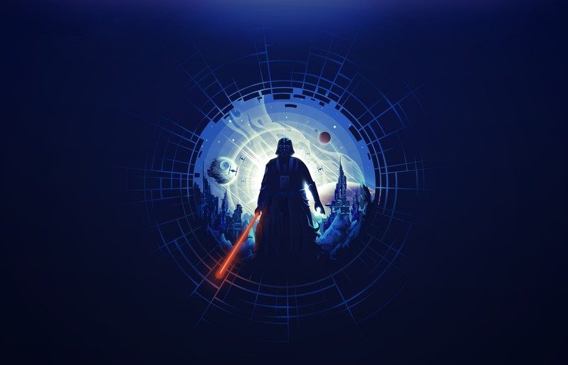 star wars, movies, darth vader, artist, digital art