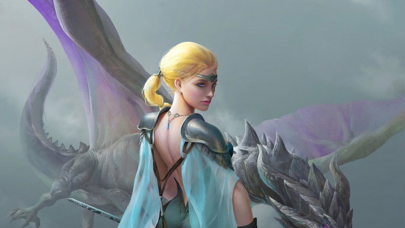 artist, hd, 4k, artwork, artstation, dragon