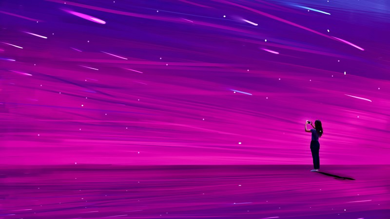 artist, artwork, digital art, hd, 4k, artstation, pink, sky