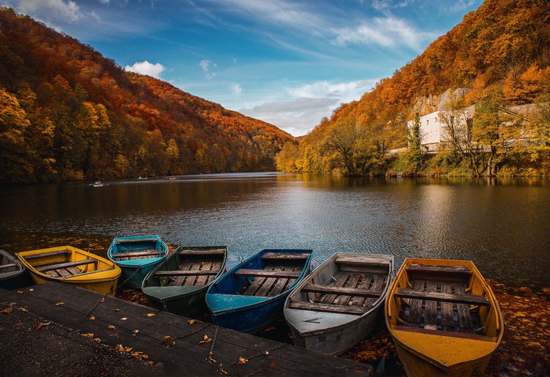 boats, lake, photography, hd, 4k, 5k