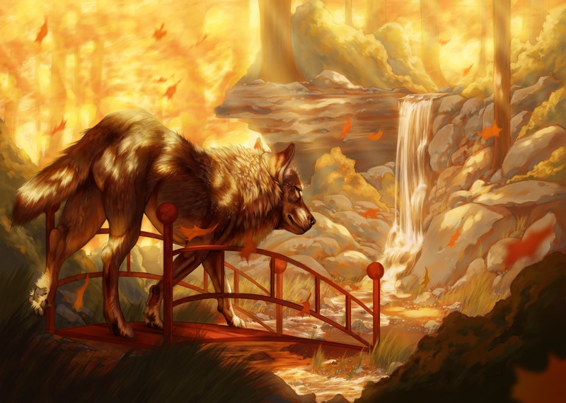 fox, artist, artwork, digital art, hd, 4k, deviantart
