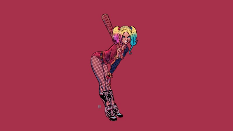 harley quinn, hd, superheroes, artist, artwork, artstation