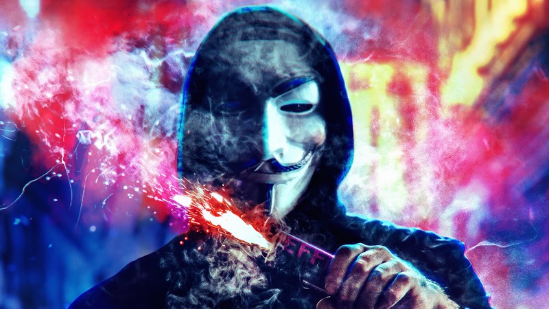 anonymus, hoodie, mask, photography, hd, 4k
