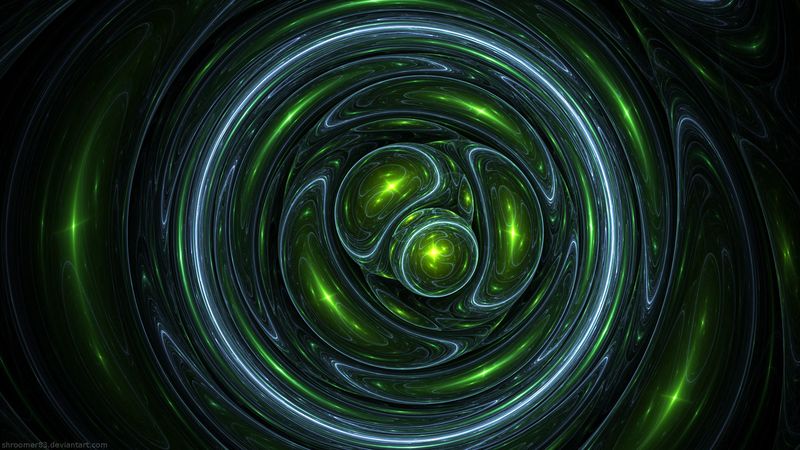fractal, glare, spots, distortion, abstraction, 4k
