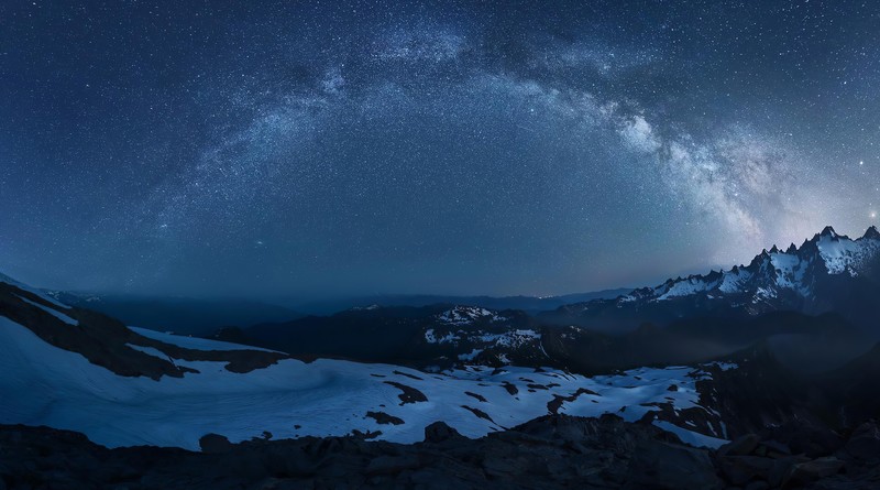 milky way, nature, hd, 4k, sky
