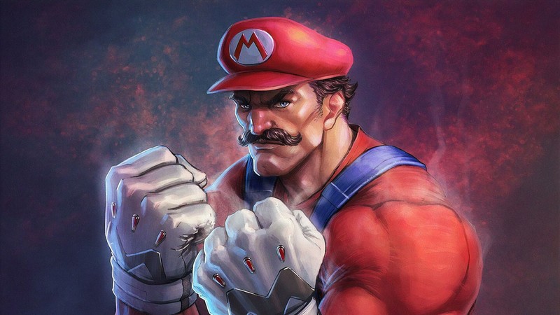 mario, games, hd, 4k, arstation, artwork