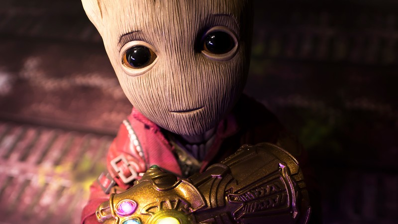 baby groot, superheroes, artist, artwork, digital art, hd, 4k
