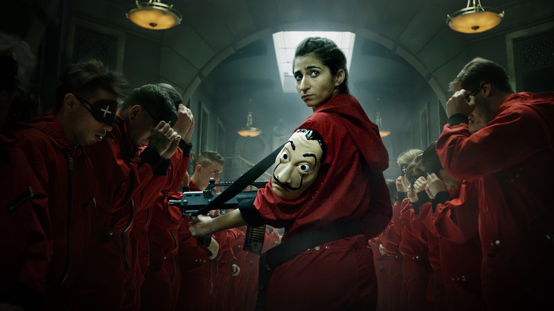 money heist, tv shows, hd