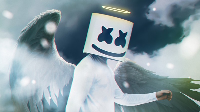 marshmello, music, hd, 4k