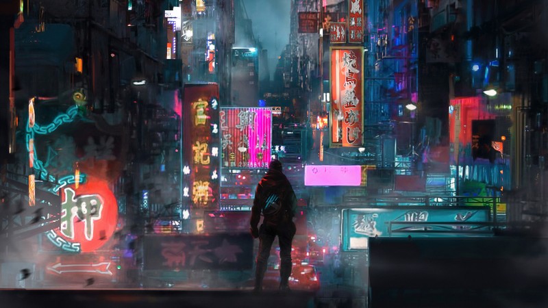 cyberpunk, artist, artwork, digital art, hd, 4k, artstation