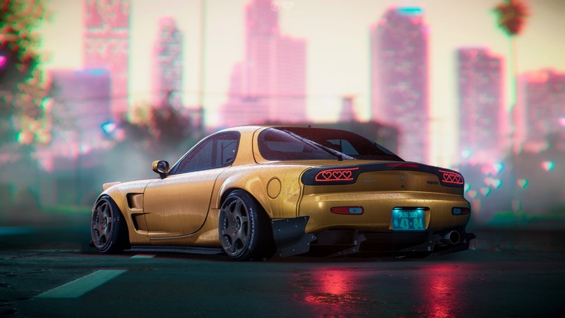 mazda rx7, mazda, cars, hd, 4k, artist, artwork, digital art