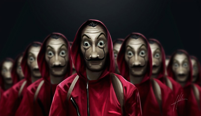 la casa de papel, money heist, tv shows, hd, 4k