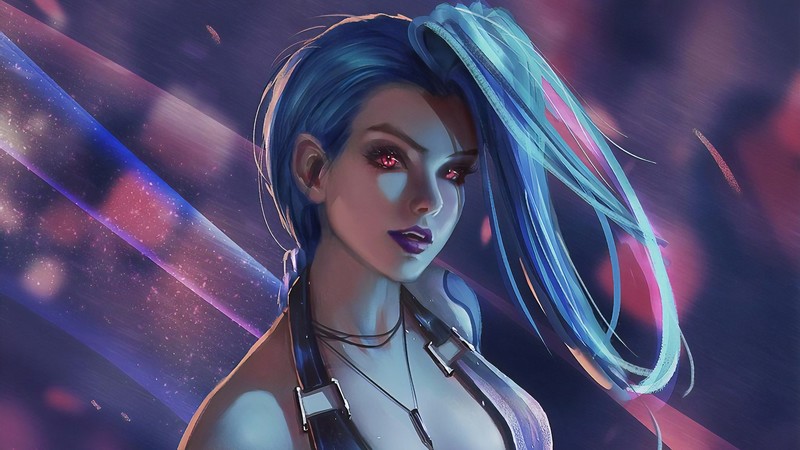 jinx league of legends, league of legends, games, hd, deviantart