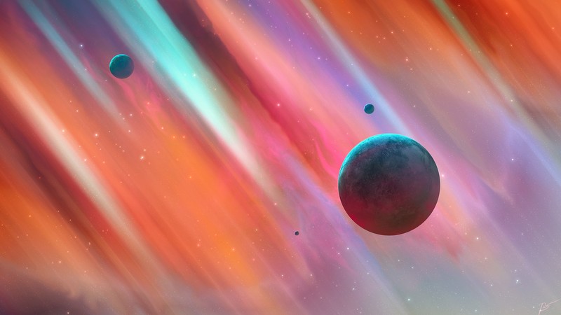 planet, space, digital universe, artist, artwork, digital art, hd, deviantart