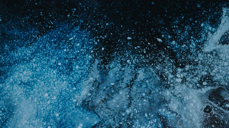 stains, spots, texture, blue, abstraction, 4k