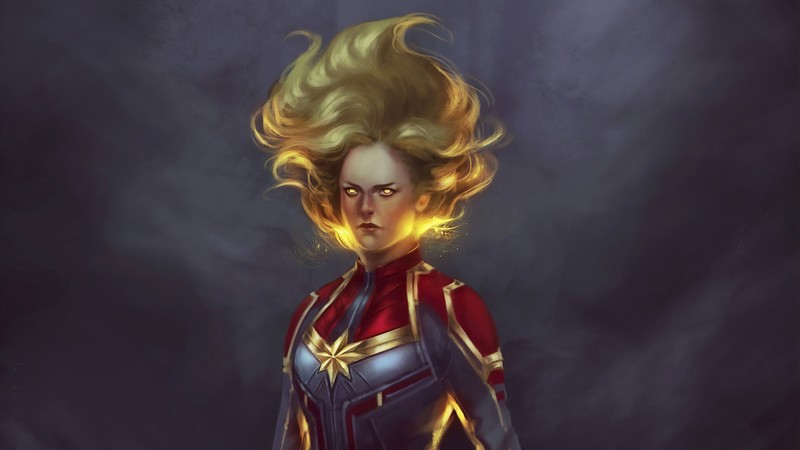 captain marvel, hd, 4k, superheroes, artwork, art, artstation