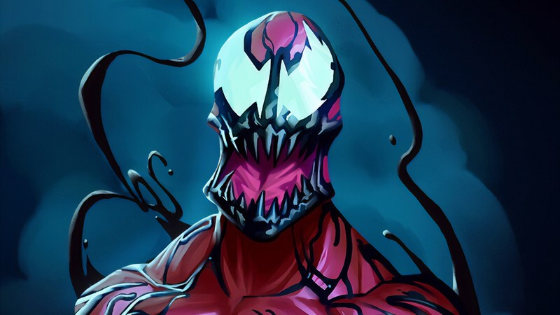 carnage, superheroes, artist, artwork, digital art, hd, 4k, artstation