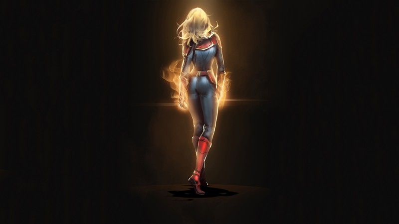captain marvel, hd, 4k, superheroes, artwork, art, artstation