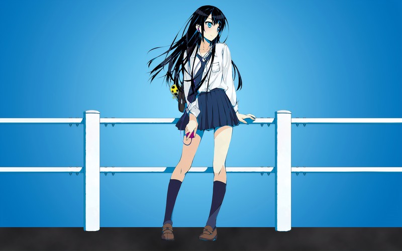 anime girl, anime, artist, artwork, digital art, hd, deviantart