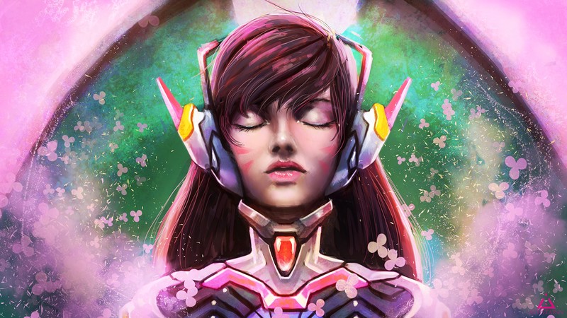 dva overwatch, overwatch, games, hd, 4k, artstation, artist, artwork, digital art
