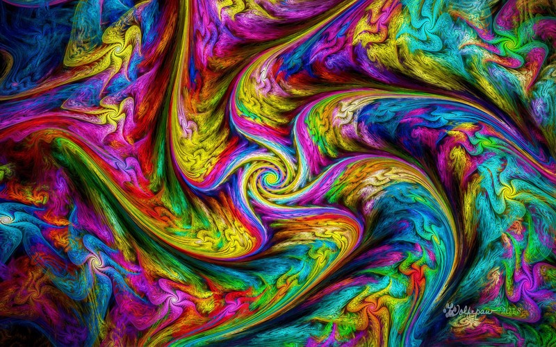 abstract, digital art, hd, 4k, deviantart, colorful