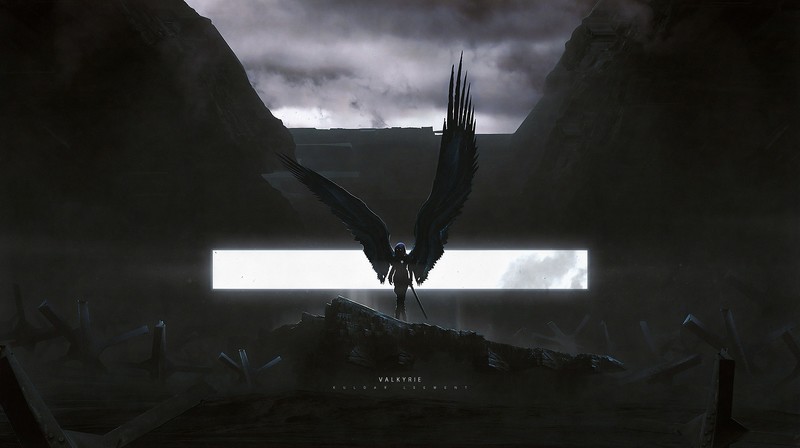 valkyrie, artist, artwork, digital art, hd, wings, deviantart