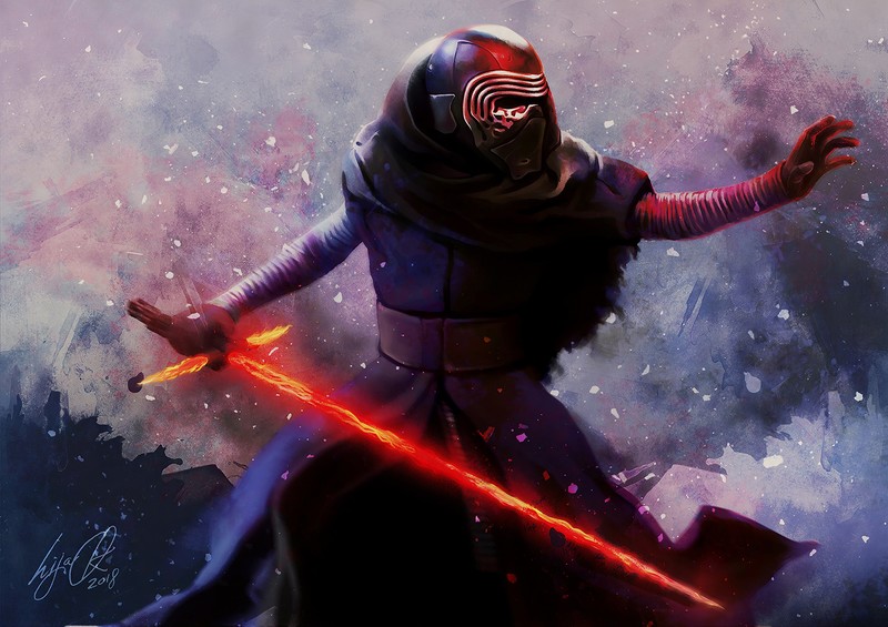 kylo ren, star wars, artist, artwork, digital art, hd, 4k, deviantart
