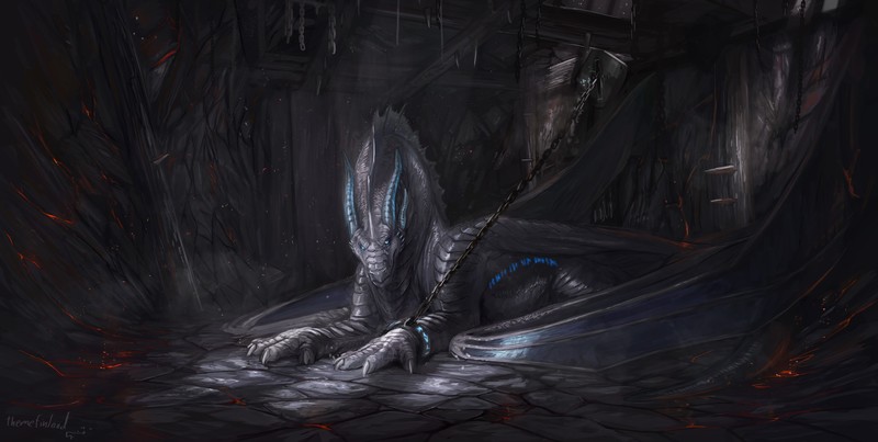 dragon, artist, artwork, digital art, hd, 4k, deviantart