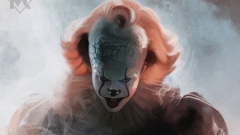 pennywise, it, clown, movies, hd, artist, artwork, digital art, artstation