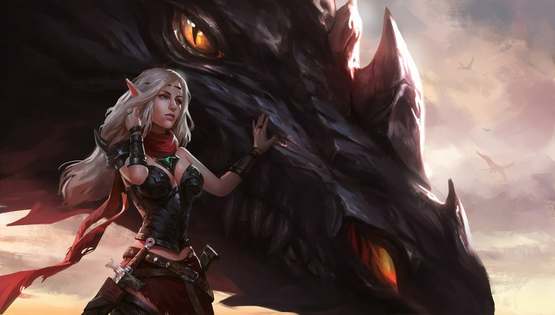 artist, hd, 4k, artwork, artstation, dragon