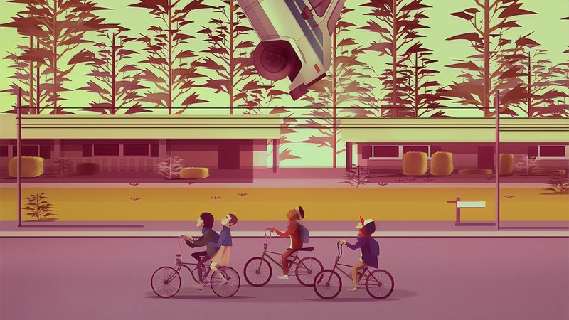 stranger things, tv shows, hd, artist, artwork, digital art, artstation