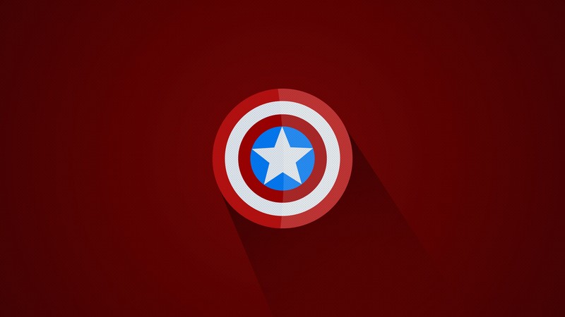 captain america, superheroes, minimalism, minimalist, hd, 4k, 5k