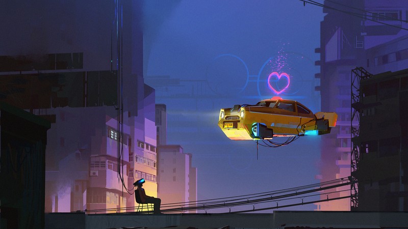 love, artist, artwork, digital art, hd, 4k, artstation, taxi