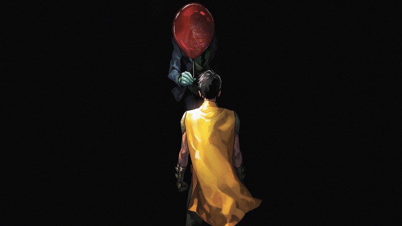 joker, robin, it, superheroes, artist, artwork, digital art, hd, 4k