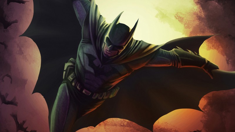 batman, hd, 4k, superheroes, portrait, artwork
