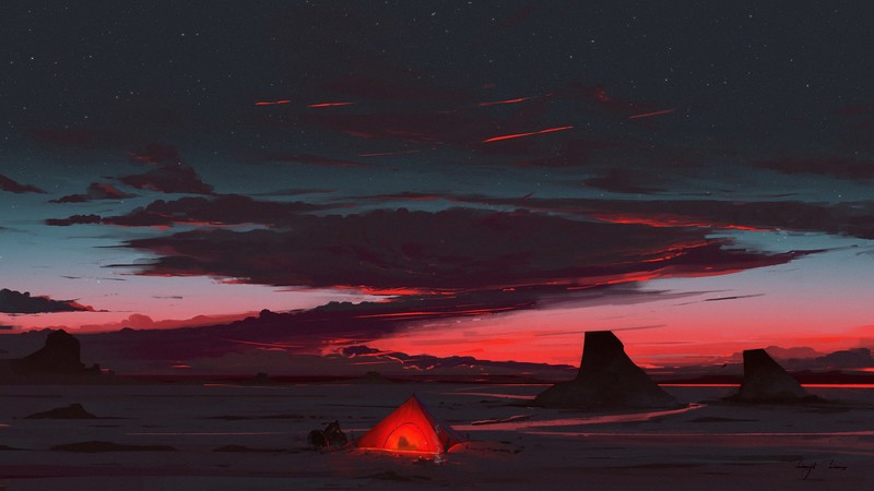 road, artist, artwork, digital art, hd, 4k, deviantart