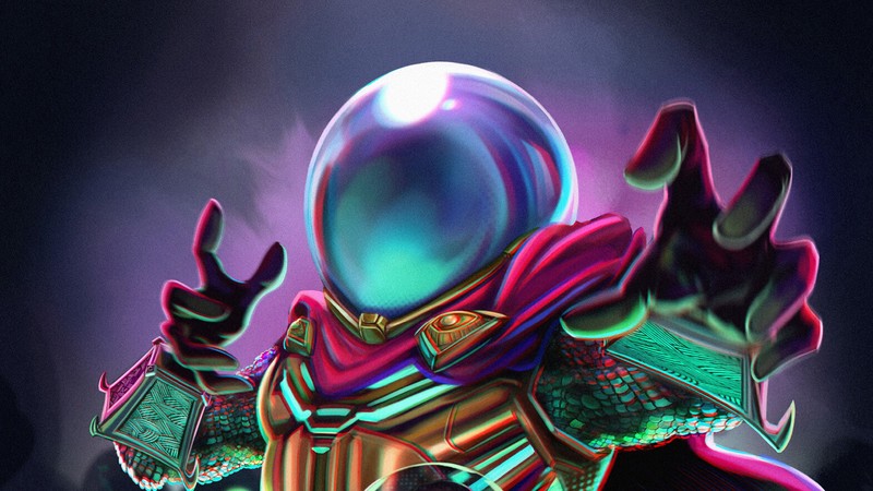 mysterio, hd, 4k, superheroes, artwork, artstation