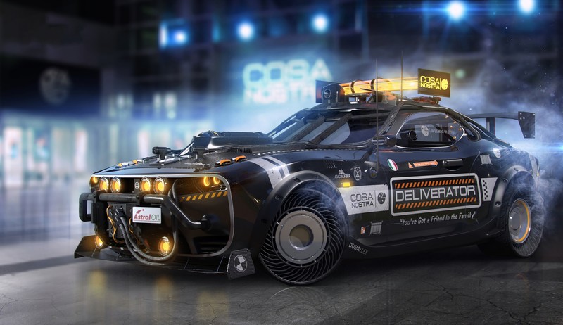 cyberpunk, cars, hd, 4k, artstation