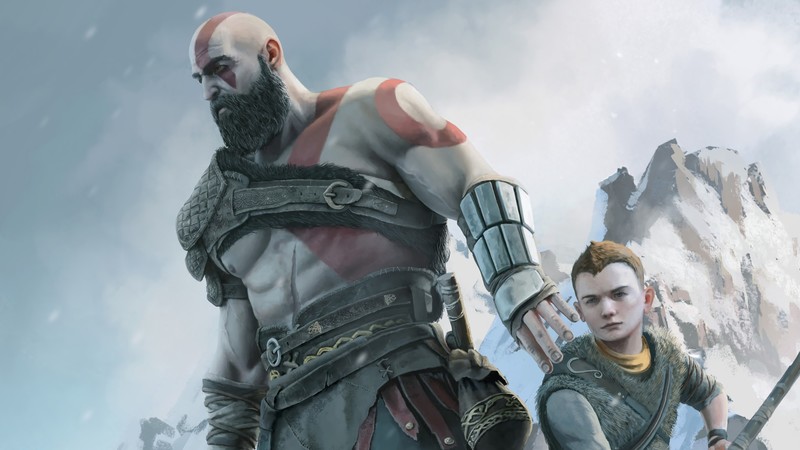 kratos, hd, 4k, artwork, digital art, artstation, god of war