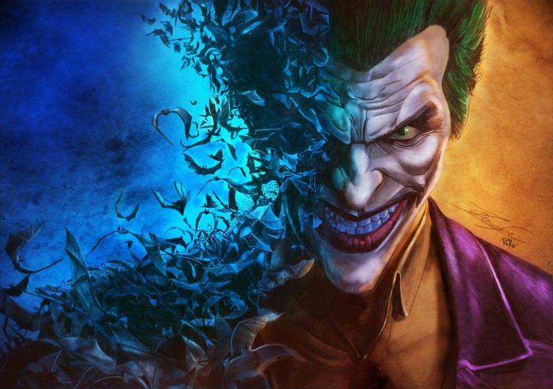 joker, hd, 4k, superheroes, supervillain, digital art, artwork, deviantart
