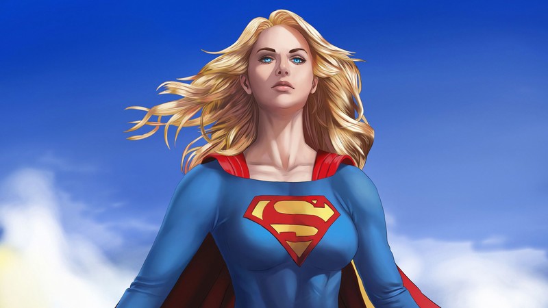 supergirl, hd, 4k, superheroes, artwork, digital art