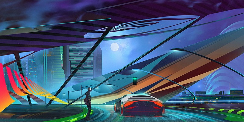 cyberpunk, artist, artwork, digital art, deviantart, hd